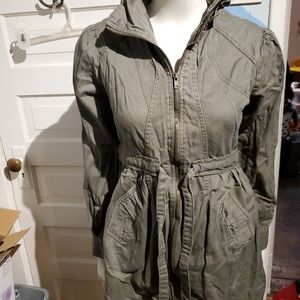 ASHLEY 26 INTERNATIONAL GRAY SIZE MEDIUM ZIP UP UT